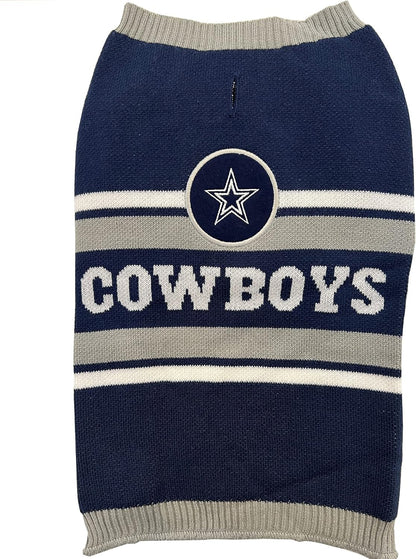 Official NFL Dog Sweater – All Teams & Sizes