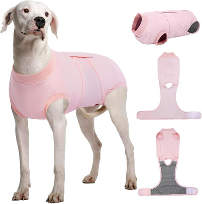 Female Dog Recovery Suit After Spay, XS–2XL