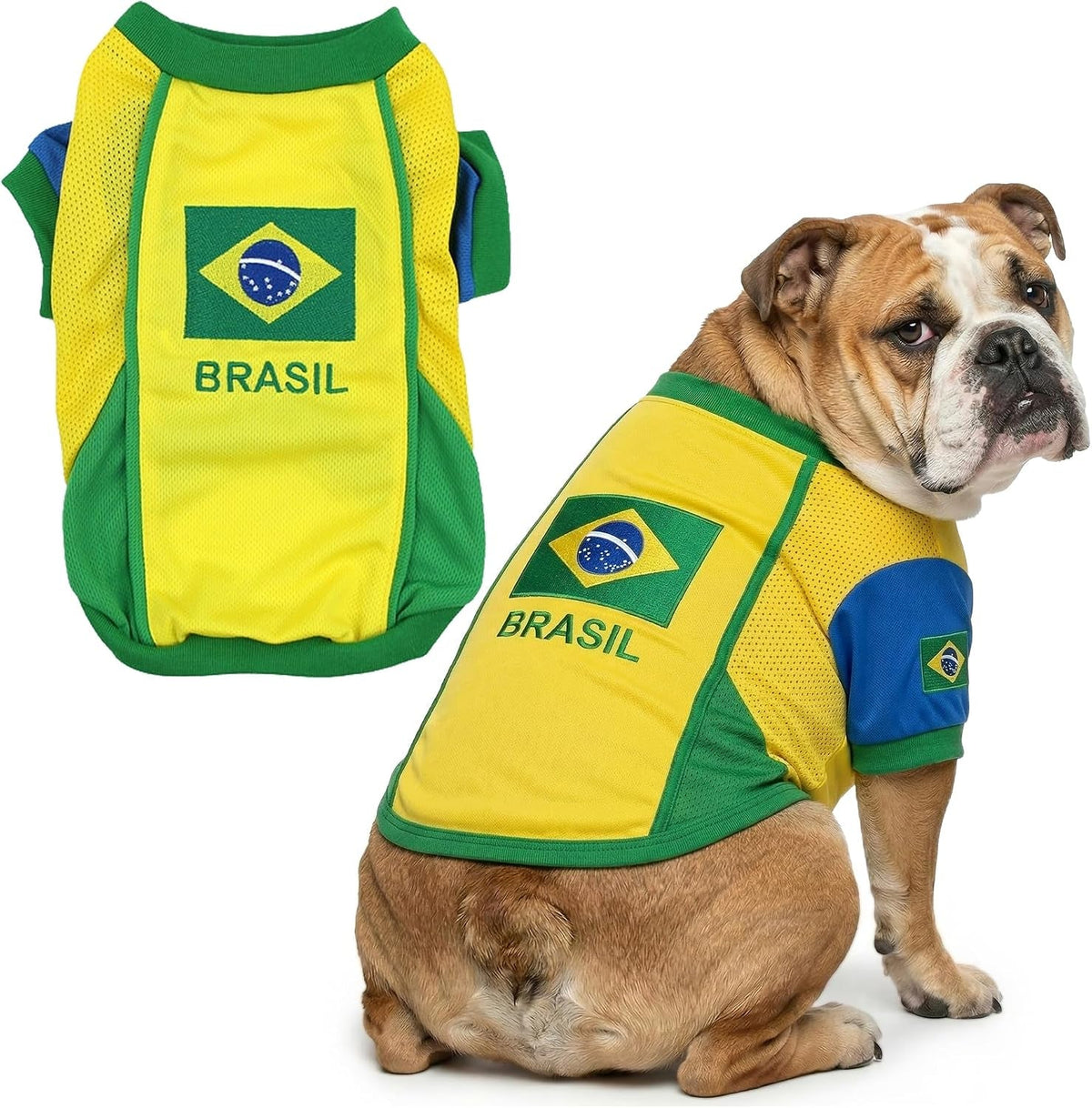 Parisian Pet Soccer Jersey for Dogs – Breathable Mesh Team Jersey, XS–5XL