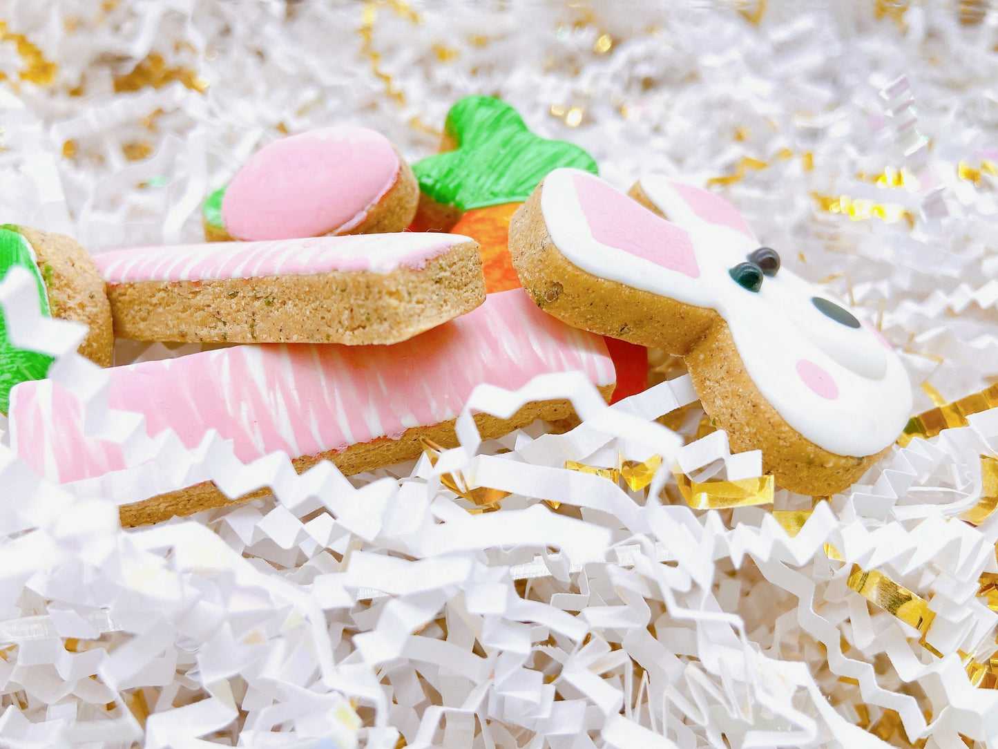 “BOO BUN™” Gift Set — Certified Lookie-a-Tookie™ Canine Cookies, Easter & Spring Handcrafted Dog Treat Collection 🐰🐾🥕