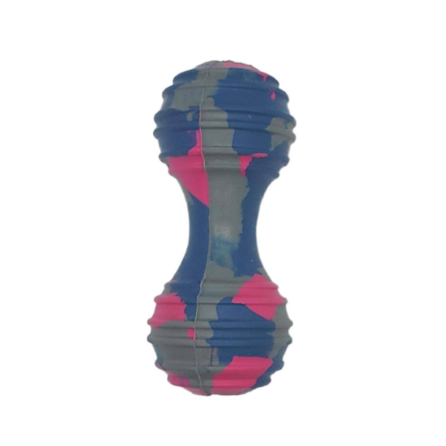 Natural Rubber Dumbbell Dog Chew Toy – Durable & Safe, Fun & Interactive Play