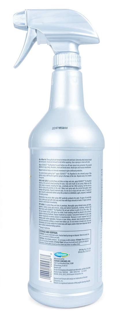 Farnam Equisect Water-Based Botanical Fly Repellent for Horses, Dogs and Cats