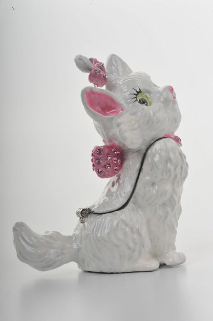 White and Pink Cat