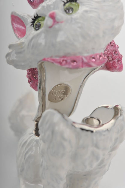 White and Pink Cat