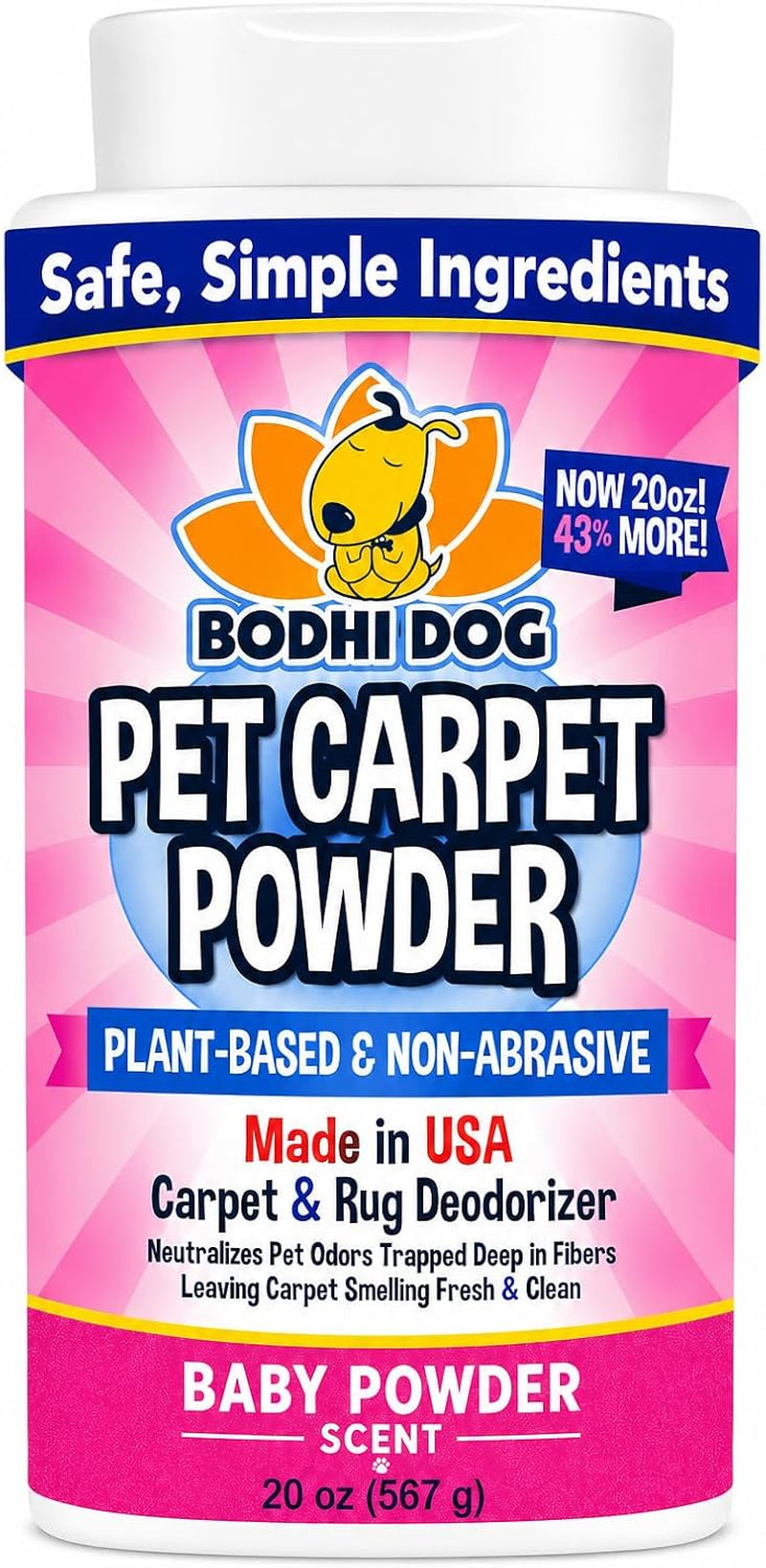 Bodhi Dog Natural Pet Carpet Deodorizer – 7 Scent Options