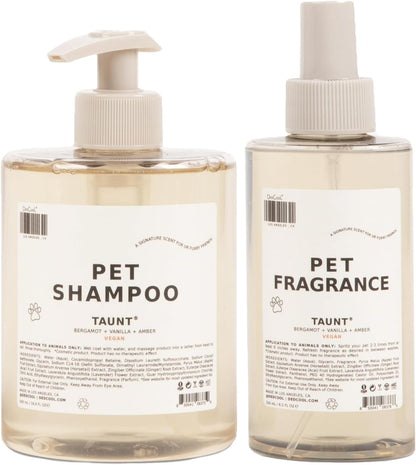 DedCool Luxury Dog Grooming Bundle – Shampoo & Fragrance Mist