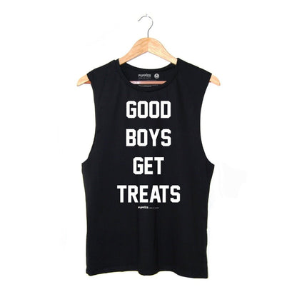 Good Boys Get Treats Muscle Tank | Gift for Dog Dads & Dog Lovers