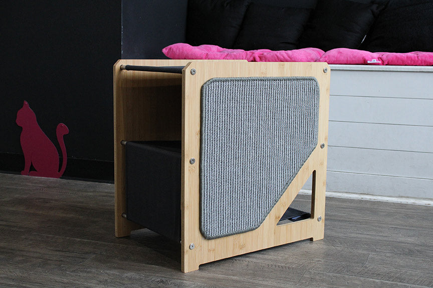 The Grotto - Short Cat Tree for Small Spaces