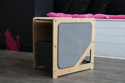 The Grotto - Short Cat Tree for Small Spaces