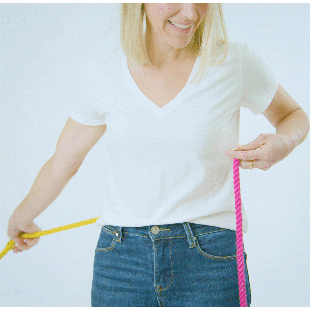 Alexandria Hands-Free Rope Dog Leash