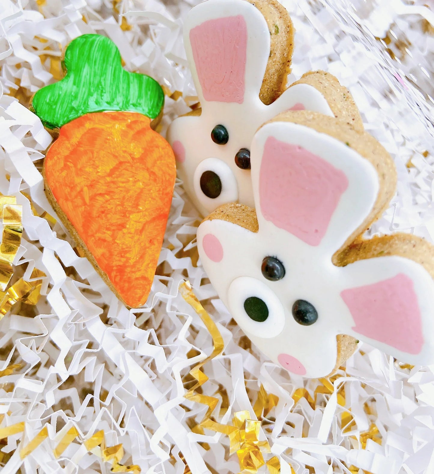 “BOO BUN™” Gift Set — Certified Lookie-a-Tookie™ Canine Cookies, Easter & Spring Handcrafted Dog Treat Collection 🐰🐾🥕
