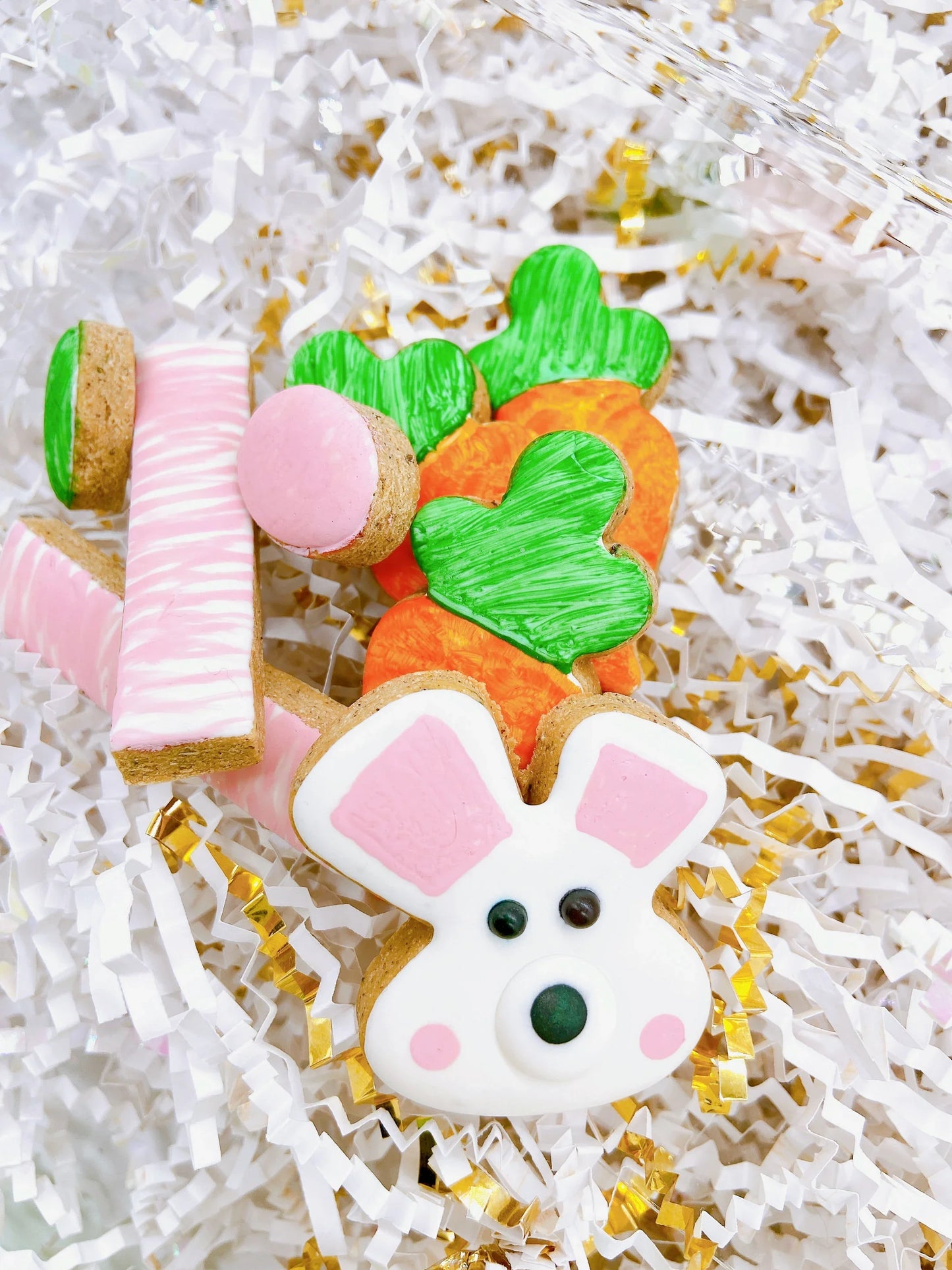 “BOO BUN™” Gift Set — Certified Lookie-a-Tookie™ Canine Cookies, Easter & Spring Handcrafted Dog Treat Collection 🐰🐾🥕