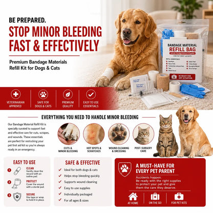 PetVet Medic® Bandage & Supplies Refill Pack