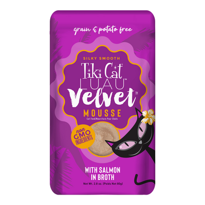 Tikicat Adult Velvet Mousse Salmon (2.8oz)