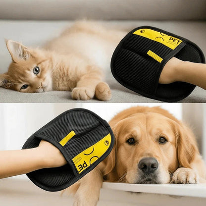 static pet hair removal glove