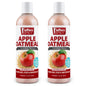 Jeffers Pet Apple Oatmeal All-Natural Hypoallergenic Dry Skin Shampoo for Dogs and Cats