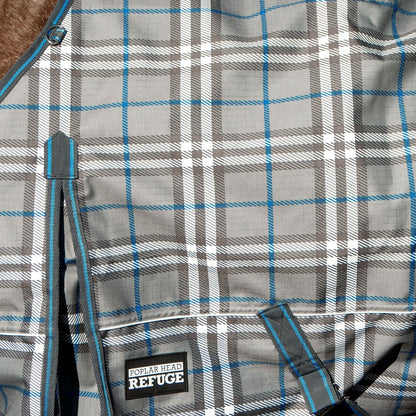 Jeffers Poplar Head "Refuge" 1200D Waterproof Turnout Sheet, 0g Lightweight Horse Blanket