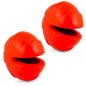 Jeffers Red Millipede Natural Rubber Treat Dispensing Dental Dog Chew Toy