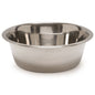 Jeffers Standard-Weight Stainless Steel Food & Water Pet Bowls