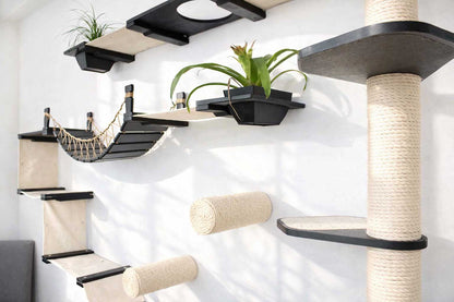 The Juggernaut - Indoor Cat Playground for Wall