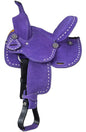 King Series Stratford Suede Barrel Saddle