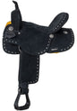 King Series Stratford Suede Barrel Saddle