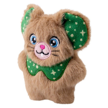 KONG Holiday Cat Snuzzles Mouse Plush Catnip Cat Toy, Assorted Colors