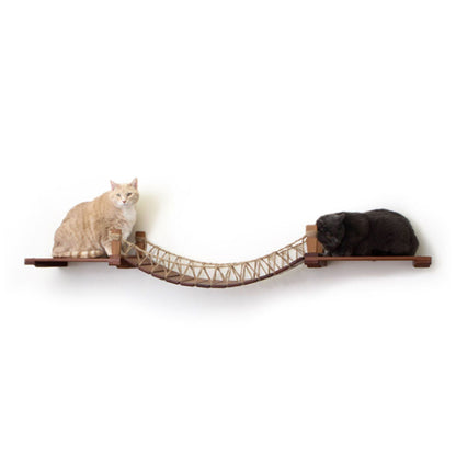 Cat Wall Bridge and Shelf Set