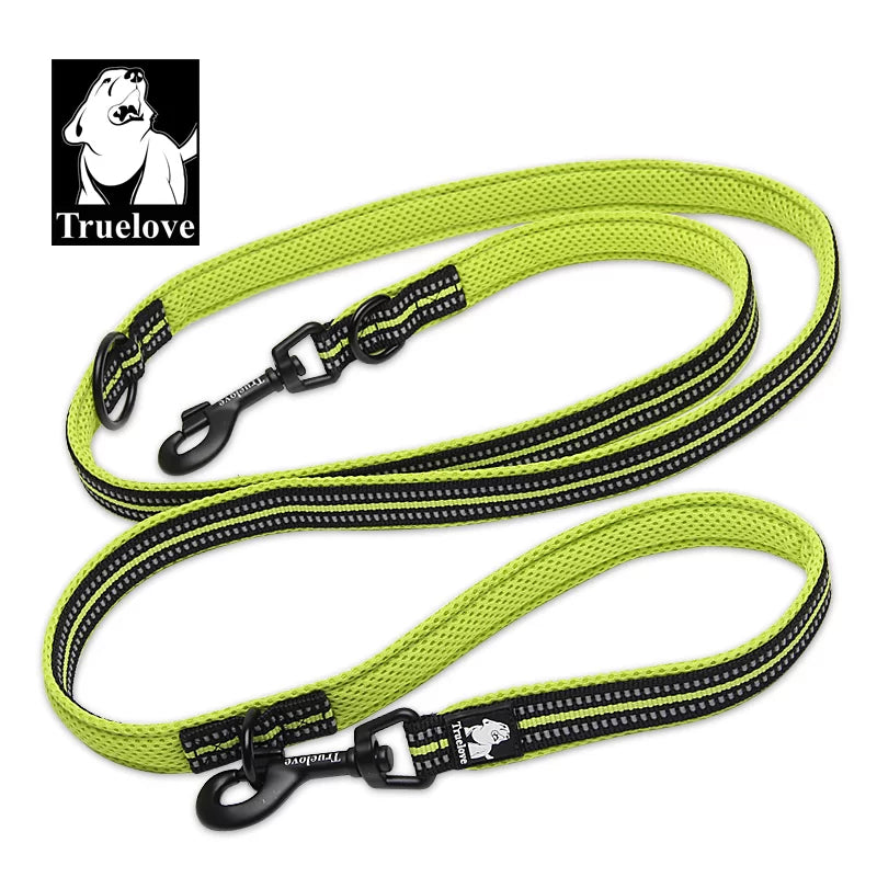 TrueLove TLL2411  -7 in 1 Multi-Function Leash Multiple Features for Convenient Pet Walking and Control