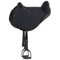 Mustang English Soft Ride Bareback Saddle, Black