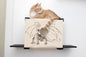 Cat Cubby for Wall - Covered Cat Bed
