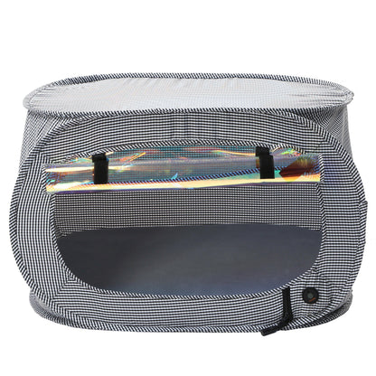 Pet Life "Enterlude" Electric Heating Wire Folding Travel Pet Tent Crate
