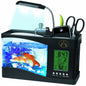 Pet Life ® All-In-One Digital Desktop Aquarium and Stationary Office Organizer