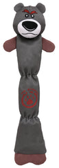 Pet Life ® Animated Extra Long Nylon Squeaker Water-resistant Plush Dog Toy