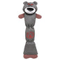 Pet Life ® Animated Extra Long Nylon Squeaker Water-resistant Plush Dog Toy