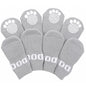 Pet Life ® Anti-Slip Rubberized Gripped Breathable Stretch Pet Dog Socks - Set of 4