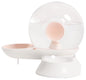 Pet Life ® 'Auto-Myst' Snail Shaped 2-in-1 Automated Gravity Pet Filtered Water Dispenser and Food Bowl