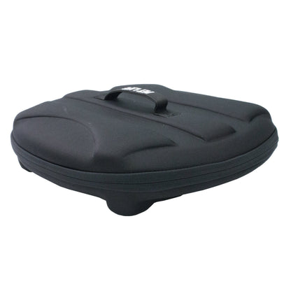 Pet Life ® 'Circular Shelled' Perforated Lightweight Collapsible Military Grade Travel Pet Dog Carrier