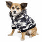 Pet Life ® Classic Metallic Fashion 3M Insulated Dog Coat Parka  w/ Removable Hood