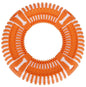 Pet Life ® 'Denta-Bark' Sporty Durable Flexible Toss and Fetch Frisbee Oral Hygiene Pet Dog Toy