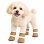 Pet Life ® 'Duggz' 3M Insulated Winter Fashion Dog Shoes Booties - Set of 4