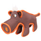 Pet Life ® 'Dura-Chew' Plush Animal Nylon Squeaker Dog Toy