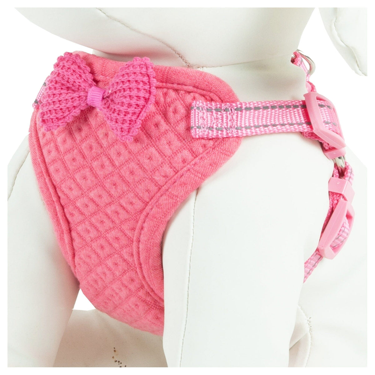 Pet Life ®  'Flam-Bowyant' Mesh Reversed and Adjustable Dog Harness