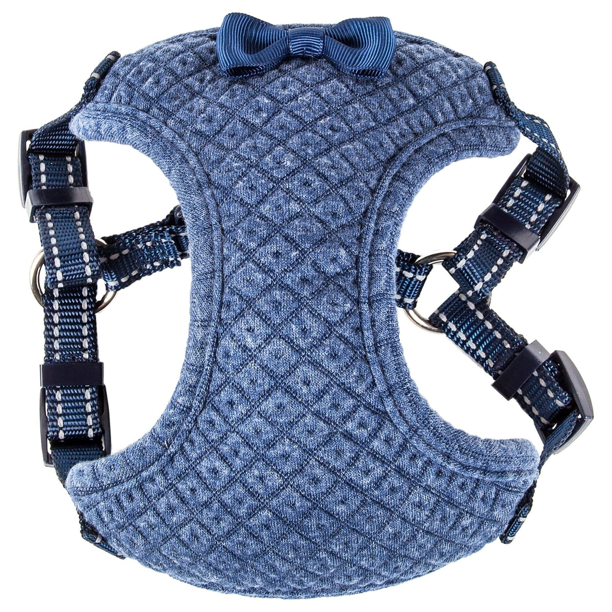 Pet Life ®  'Flam-Bowyant' Mesh Reversed and Adjustable Dog Harness