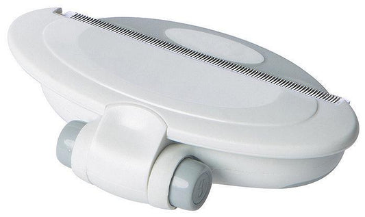 Pet Life ® 'Gyrater' Swivel Travel Grooming Deshedding Pet Comb