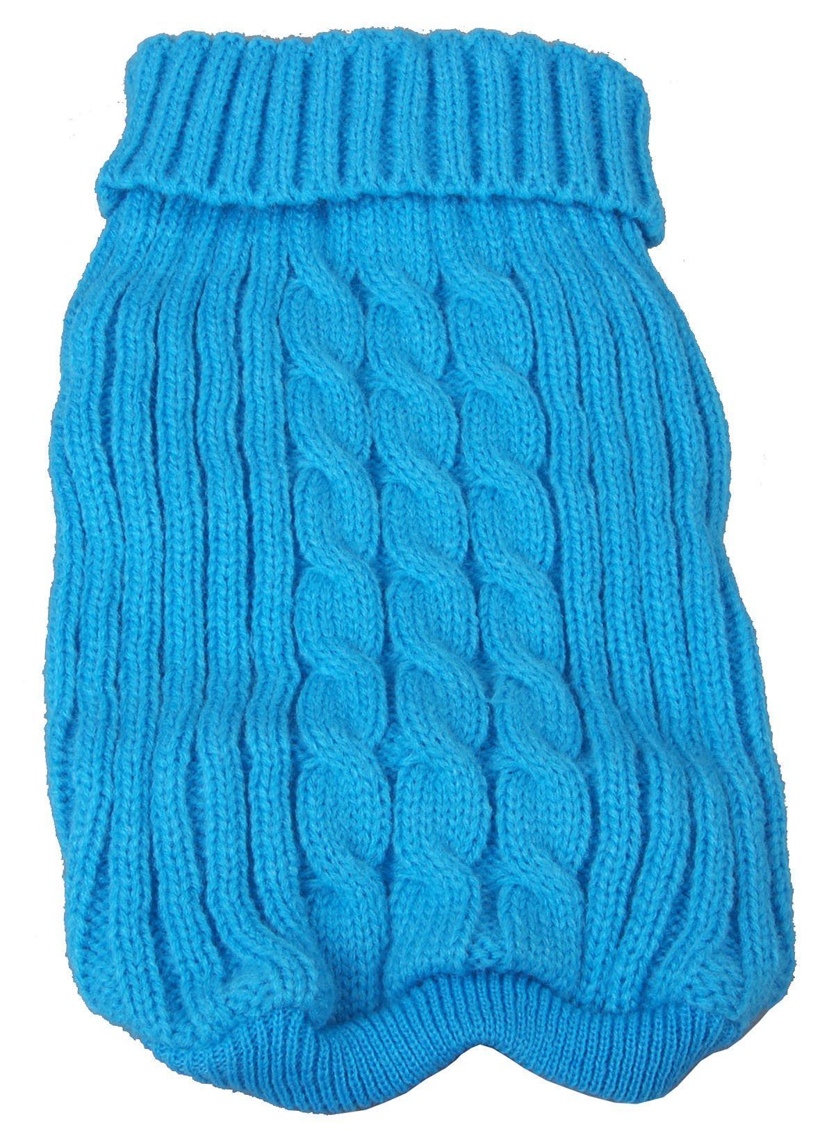 Pet Life ® Heavy Cotton Rib-Collared Fashion Dog Sweater