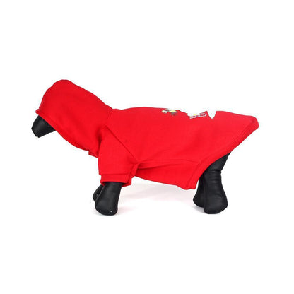 Pet Life ® LED Lighting Holiday Snowman Hooded dog Costume Sweater w/ Included Batteries