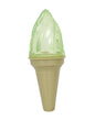 Pet Life ® 'Lick & Gnaw' Ice Cream Cone Freezable and Chewable Tossing Waterproof Floating Pet Dog Toy w/ Insertable Treat pocket