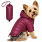 Pet Life ® Lightweight Adjustable and Collapsible 'Sporty Avalanche' Dog Coat w/ Pop-out Zippered Hood