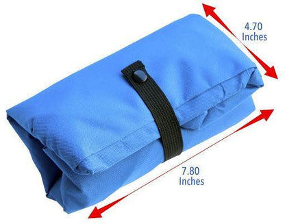 Pet Life ® 'Litter Go' Travel Folding Waterproof Kitty Cat Litterbox and Bath